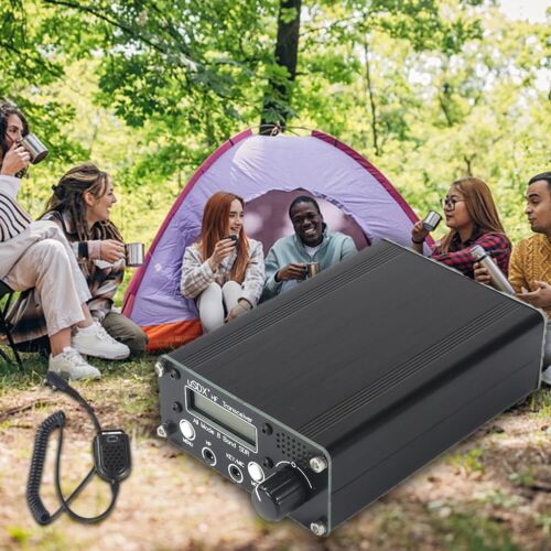 Transceptor USDX+ SDR todo modo 8 bandas radio QRP SSB CW AM FM HF transceptor - Imagen 3 de 11