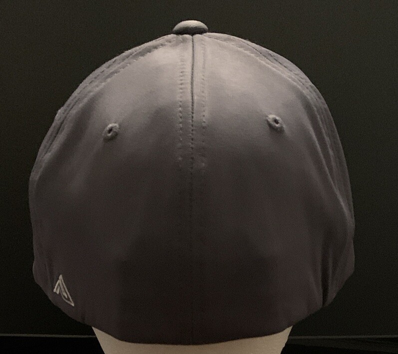 Pacific Headwear Name Brand Fitted Cap Hat Sz. SM/MD New 476F Gray