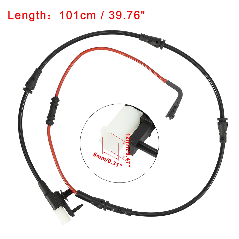 Indicador de sensor de desgaste de pastillas de freno traseras 2 piezas para Land Rover Range Rover 2013-2018 Foto 3 de 4