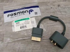 NEW Fosmon Microsoft XBOX 360 + Slim RCA Optical Audio Adapter AV Cable 