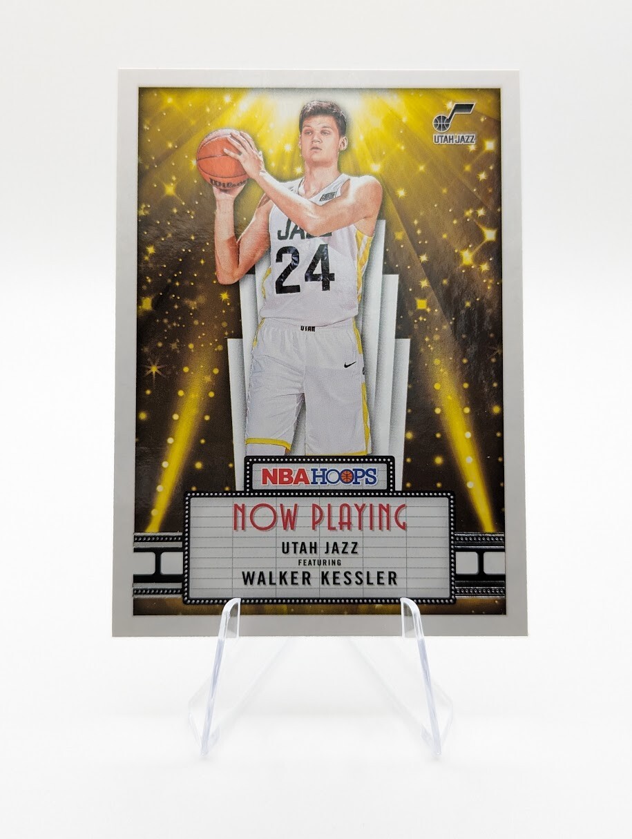 Walker Kessler 2022-23 Panini Hoops Now Playing Insert RC #19 Jazz