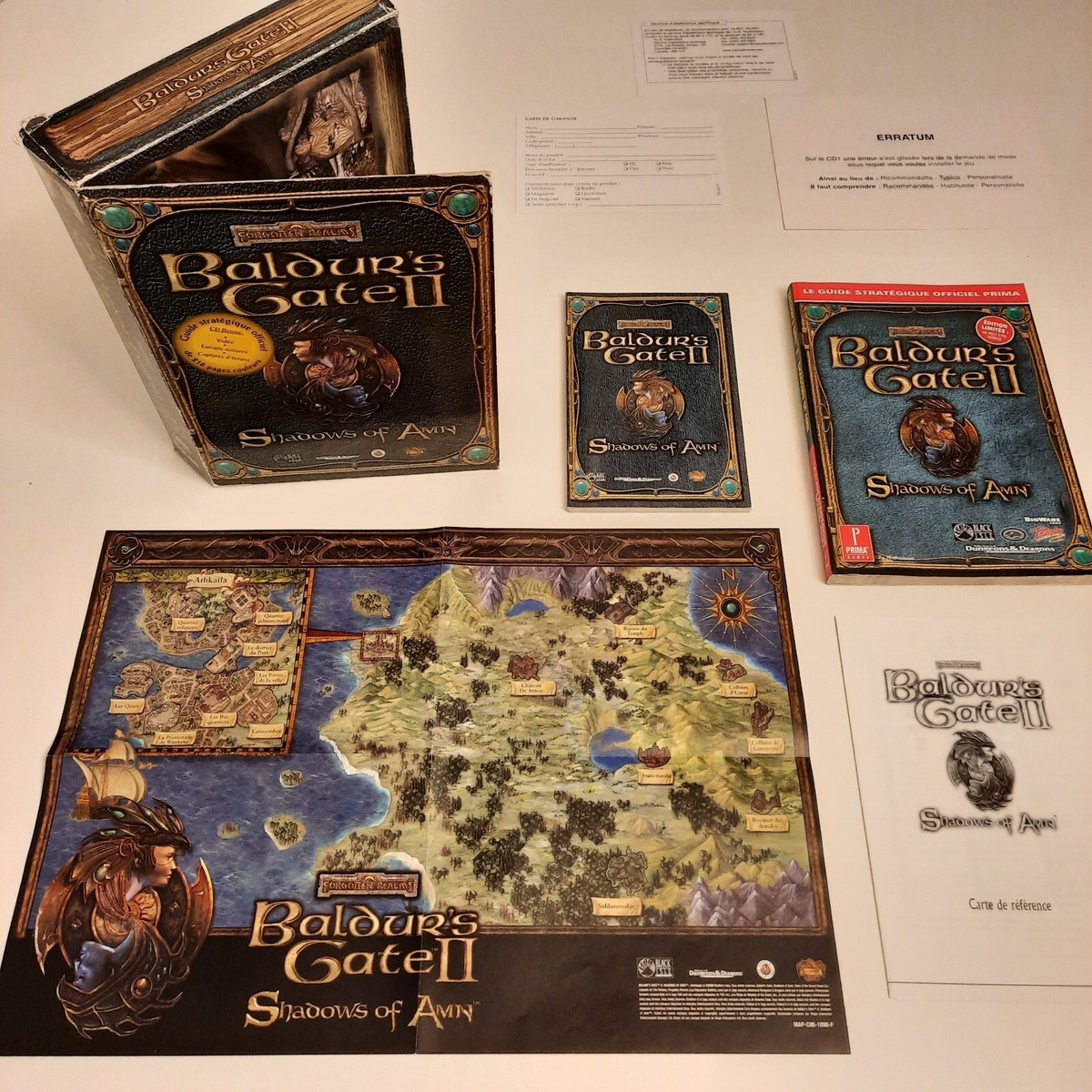 Baldur's Gate II: Shadows of Amn PC, French Version, NO GAME Baldur's Gate II: Shadows of Amn PC, French Version, NO GAME