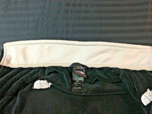 The North Face Girl Kids Small Black Gray Fleece Jacket Full Zip - Picture 6 of 7