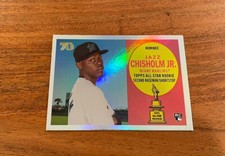 2021 Topps All Star Rookie Cup JAZZ CHISHOLM Rainbow Foil Refractor NRMT+ RC