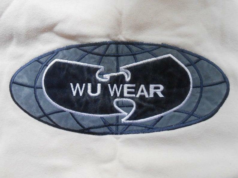 希少 90's〜00's Wu-Tang Clan 星条旗 ロゴ スウェット 希少 90's〜00's Wu-Tang Clan 星条旗 ロゴ スウェット