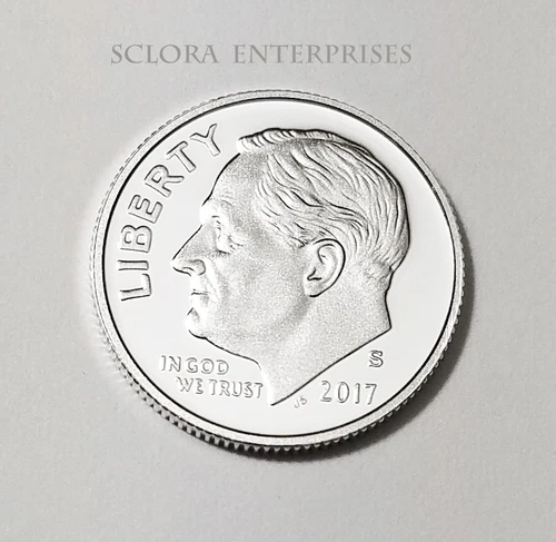 2017 S Roosevelt *90% SILVER PROOF* Dime  **FREE SHIPPING**