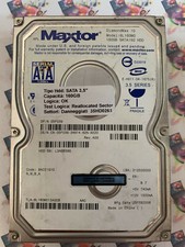 Hard Disk Usato SATA 3,5" 160gb MAXTOR 6L160M0 6L160M013AG5B BACE1G10 26 FEB 06