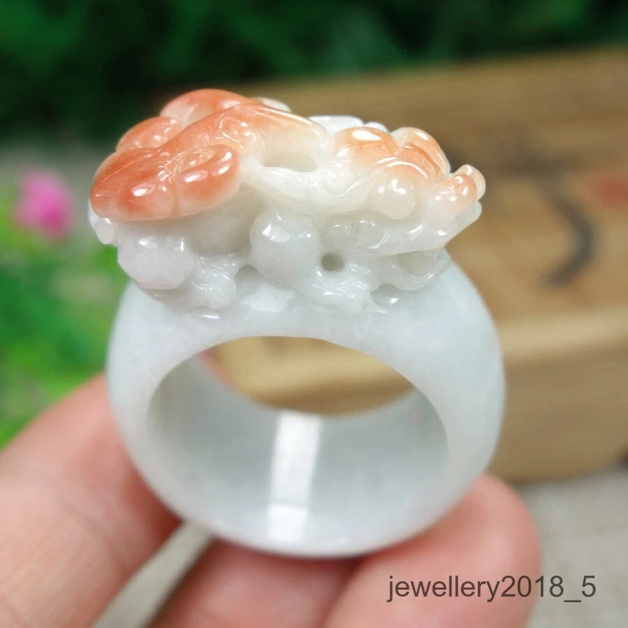 Fake jade ring deals