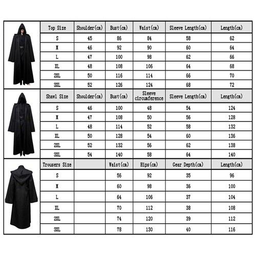 Star Wars Jedi Anakin Skywalker Costume Book Week Cosplay Suit Halloween Outfits - Picture 15 of 18