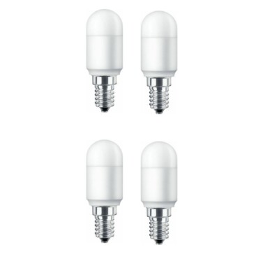 [4x PACK] LED Leuchtmittel Kühlschranklampe E14 3,2W Attralux by Philips