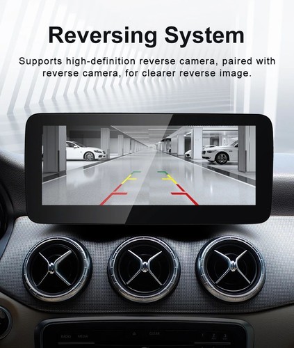 12.3" Android 13 GPS Car Stereo Carplay For Benz A-Class W176 X156 C117 NGT4.5 - Picture 10 of 11