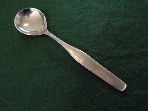 WMF Modell 3600 Wagenfeld Vorleger Zuckerlöffel Silber 90er TOP