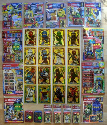 Lego Ninjago TRADING CARDS série 3 tous les limitatifs cartes le1-le24 Ultra UA