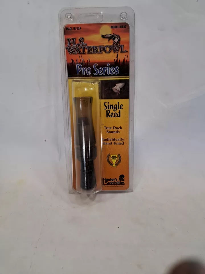 Hunter's Specialties H.S. Waterfowl Pro Series Single Reed Duck Open Box H2 - Image 2 of 4