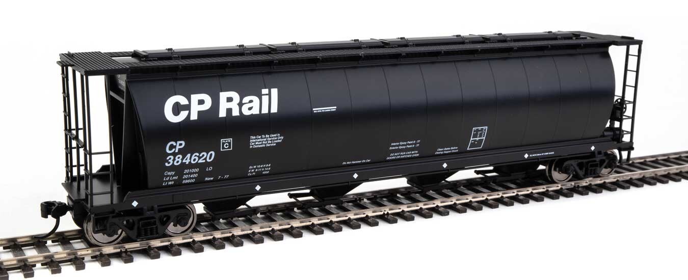 H0 Scale - Walthers Freight Car Cylindrical Hopper Canadian Pacific - 7840 Neu