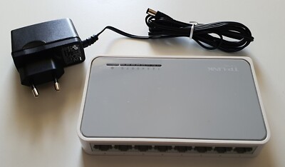 TP-LINK - TL-SF1008D - Switch mit 8 Port Ethernet Unmanaged Desktop TP-Link