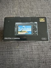 4K Digital Camera 32G Card 48MP Photo Camera with Charger Compact Camera
