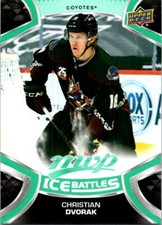 2021-22 Upper Deck MVP #141 Christian Dvorak Ice Battles