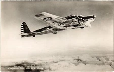 PC AVIATION AIRCARFT VLIEGENDE FORT DER U.S. ARMY REAL PHOTO (a42255)