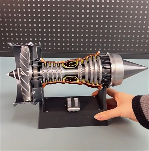 Motor de avión escala 1/16 Turbofan Blade A380 Trent 900 motor modelo eléctrico - Imagen 7 de 17