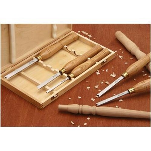 5 Piece Hss High Speed Steel Beading Lathe Turning Tool Set for