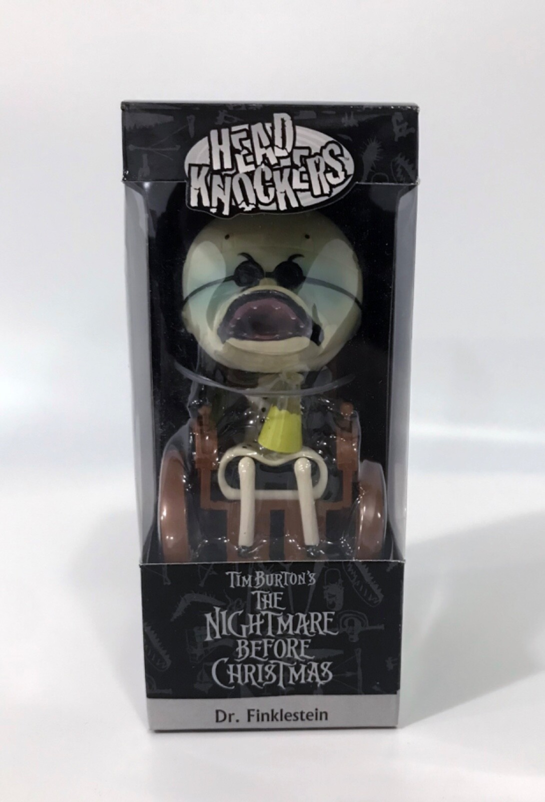 NECA Head Knockers Nightmare Before Christmas - Dr. Finklestein Bobble Head NEW!