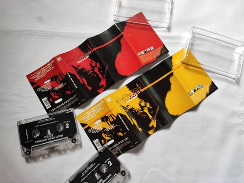 Oasis Familiar To Millions Lot Of 3 Double cassette tape (Sealed 2,Used 1) - Picture 17 of 18