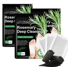 Rosemary Deep Cleansing Foot Patches , Foot pads , foot mask for relaxation