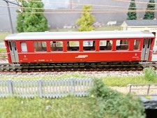 -Bemo 3255 126 Carrozza RhB di 2° Classe B 2456 Scala HOm