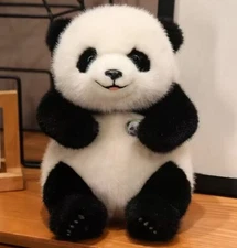 Panda Bear 10" Stuffed Animal Plush Toys Toddler Doll Kids Gifts