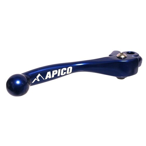 Kawasaki KX65 KX85 2000-2018 APICO Leva Del Freno Anteriore Enduro LEB23GP Blu