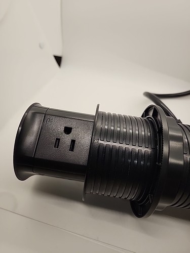 Jgstkcity Black 15A 125VAC Power Pop Up Outlet For Countertop - Picture 8 of 10