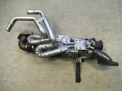 Abgaskühler rechts VW Phaeton 5.0 V10 TDI AJS Kühler Wärmetauscher 07Z131512K