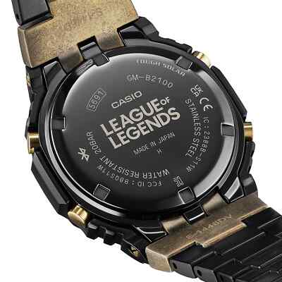 レア　G-SHOCK　リーグオブレジェンド　GM-B2100LL-1AJR CASIO G-SHOCK GM-B2100LL-1AJR LEAGUE OF LEGENDS Limited Bluetooth