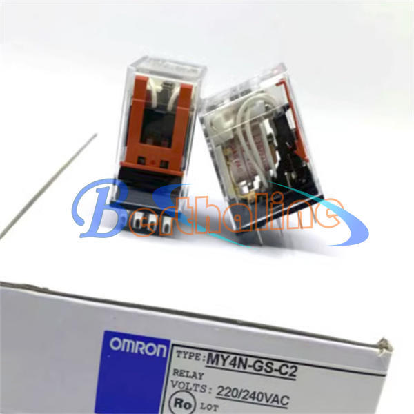 10 Relè OMRON MY4N-GS-C2 - AC 220/240V - Nuovi In Scatola - Componenti Elettrici