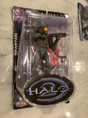 HALO 2 Series 5 Steel Spartan With Battle Flag Joyride Studios NEW unopened