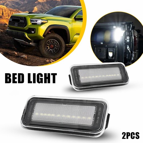 For 2020-2022 Toyota Tacoma 2X White LED Bed Light Car Trunk Lighting Kit AUXITO - Picture 22 of 24