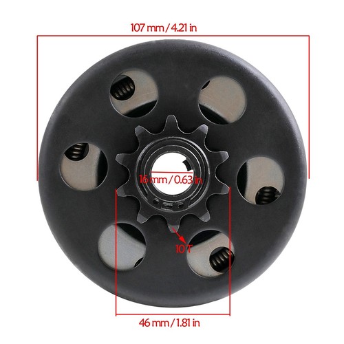 #35 420 428 16mm 19mm 20mm Centrifugal Clutch for Lawn Mower Go Kart ATV Quad US - Picture 9 of 10