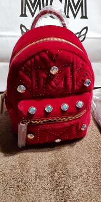mcm backpack swarovski