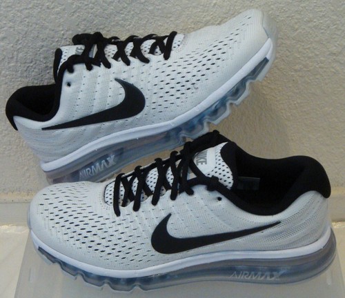 New Nike Air Max 2017 White Platinum Mens US Size 7.5 UK 6.5 EUR 40.5 849559 100 - Picture 2 of 11
