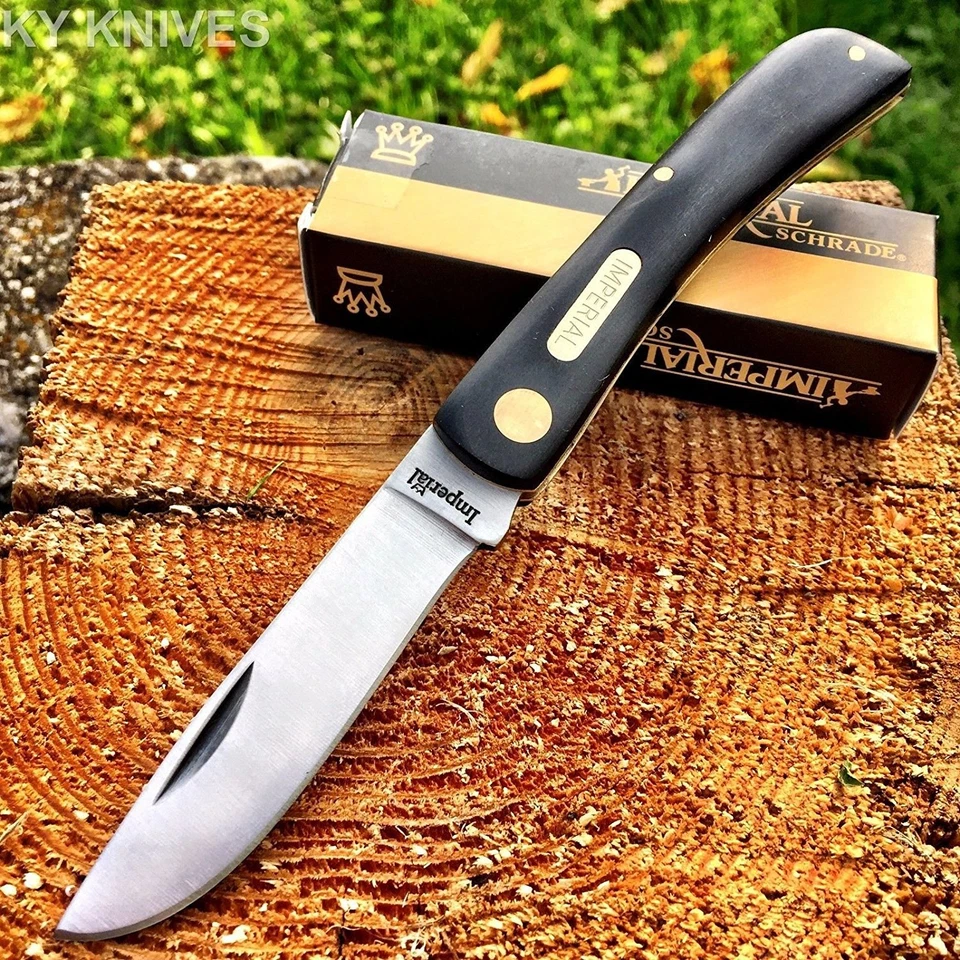 Schrade Imperial большой дерна Buster складной карманный нож черные ручки новый IMP22L - Изображение 3 из 3