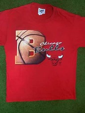 90s Chicago Bulls - Vintage NBA T-Shirt Large 