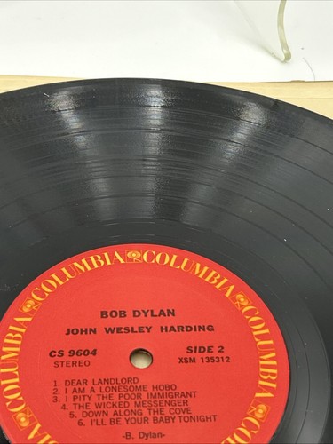 Bob Dylan John Wesley Harding Vinyl LP EX Tested - Bild 12 von 13