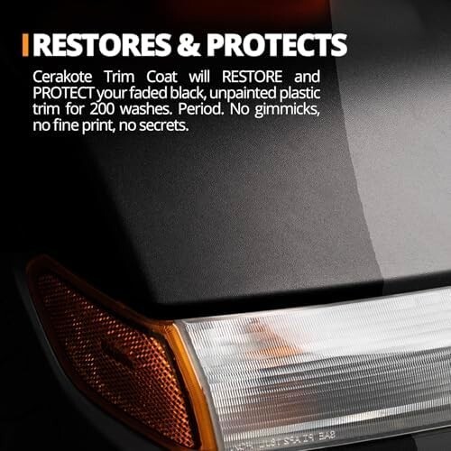 CERAKOTE Ceramic Trim Coat Kit - Quick Plastic Trim Restorer - Guaranteed Restor - Picture 5 of 8