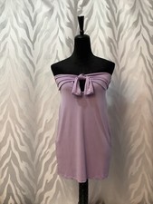 ASOS Strapless Bodycon Purple Dress NWT Size L