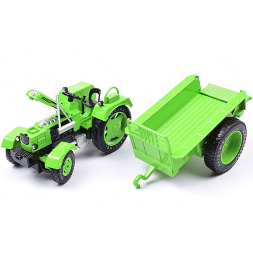 Farm Tractor Toy with Trailer Diecast Model Farm Toys Vehicle for Boys Kids Gift - Picture 8 of 23