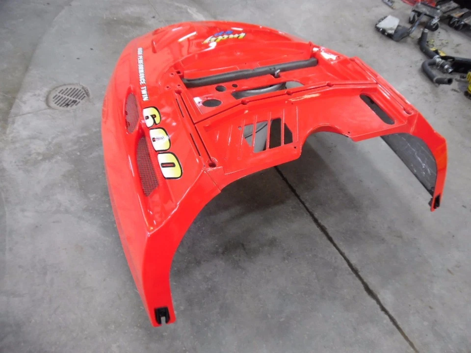 POLARIS INDY XC SP 600 GEN 2 1999 99 XCSP XC600 ROJO CAPÓ PERSONALIZADO 440/700/800 XCR Foto 3 de 4