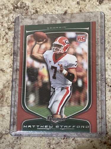 Matthew Stafford #111 2009 Bowman Draft card