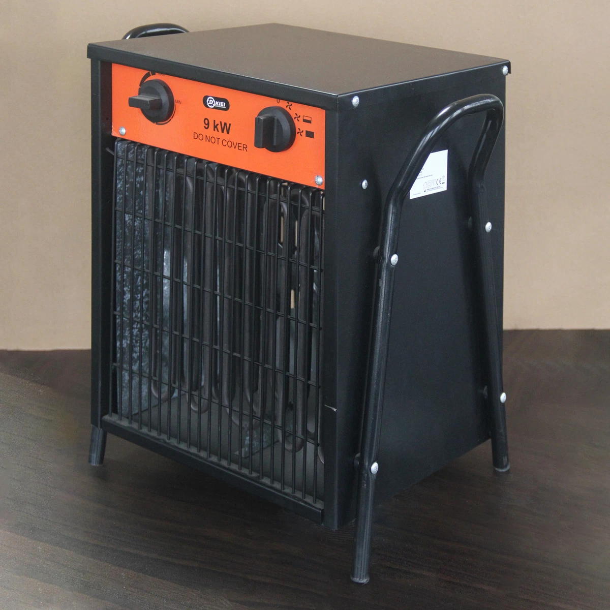 Electric Industrial Fan Space Heater 9KW Air Blower Warmer Garage Workshop  Farm | eBay