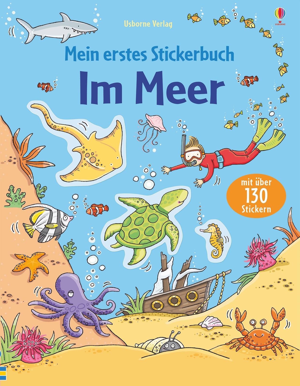 Thumbnail - Mein Erstes Stickrbuch: Meer | Mit Über 130 Stickrn | Jessica